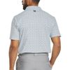 Áo golf nam tay ngắn Gamer Print Pique White / Steel Blue / Navy / Sea