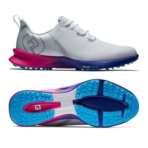 Giày Golf Nam DS FJ FUEL SPORT WHT/PNK/BLU 55455 | FootJoy