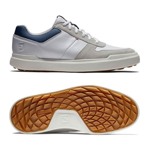 Giày golf nam  DF CONTOUR CASUA WHT/NVY/GRY 54374  MEGA SALE  | FootJoy