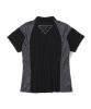 Áo Golf Tay Ngắn Nữ MCW-6A-AP51 Black | MARK & LONA