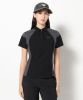 Áo Golf Tay Ngắn Nữ MCW-6A-AP51 Black | MARK & LONA