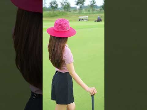 nón golf fedora chính hãng màu natural tự nhiên