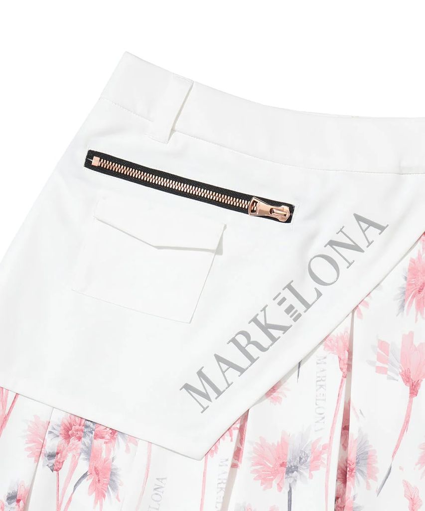 Váy Golf Nữ FLSK WHITE MLW-6A-AE54 | MARK & LONA