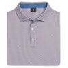 Áo Golf Tay Ngắn Nautical Flag Print Lisle Self Collar 3948