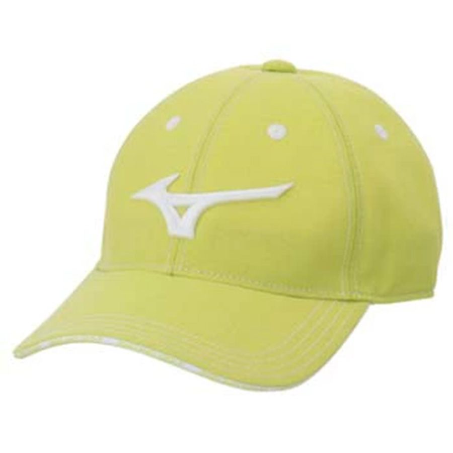 Nón kết golf UNISEX MIZUNO CAP LIME GREEN E2MWB20137 | Mizuno