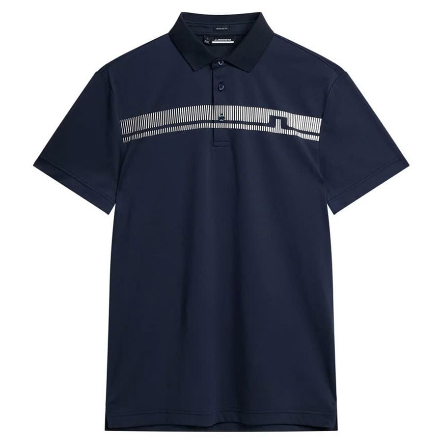 Áo golf nam tay ngắn Klas Regular Fit Golf Polo JL Navy GMJT11508-6855