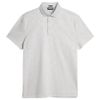Áo golf nam tay ngắn Kim Regular Fit Polo Light Grey GMJT09548-U053 | J.Lindeberg