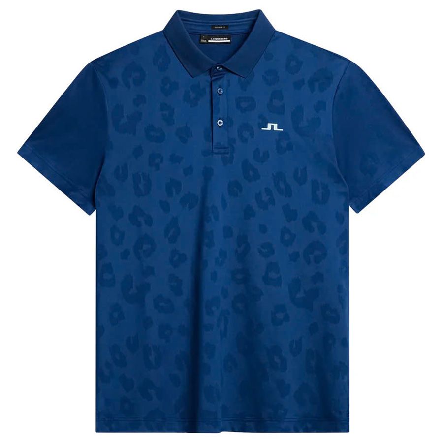 Áo golf nam tay ngắn Kim Regular Fit Polo Estate Blue GMJT09548-O341 |
