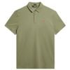 Áo golf nam tay ngắn Peat Regular Fit Polo Oil Green GMJT09539-M311 | J.Lindeberg