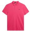 Áo golf nam tay ngắn Peat Regular Fit Polo Fuchsia Purple GMJT09539-Q116 | J.Lindeberg