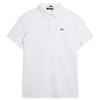 Áo golf nam tay ngắn Peat Regular Fit Polo WHITE GMJT09539-0000 | J.Lindeberg