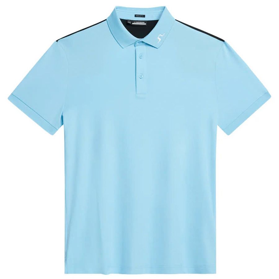 Áo golf nam tay ngắn Jeff Reg Fit Polo Baltic Sea GMJT09170-O493 | J.L
