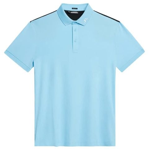 Áo golf nam tay ngắn Jeff Reg Fit Polo Baltic Sea GMJT09170-O493 | J.Lindeberg