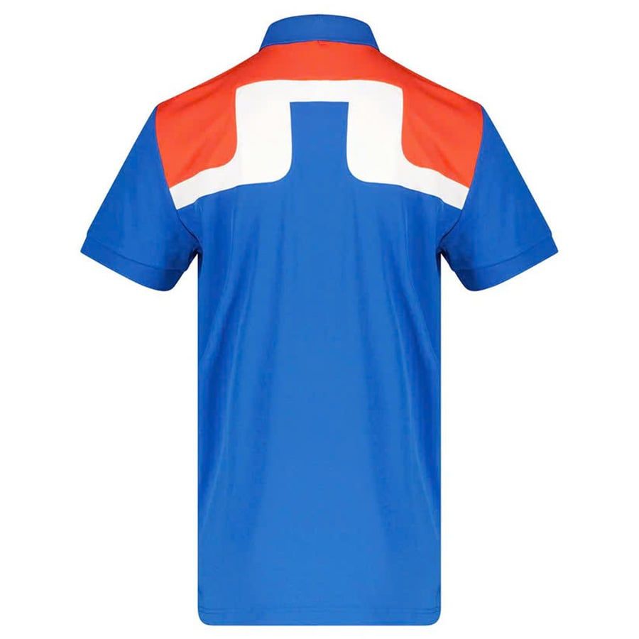 Áo golf nam tay ngắn Jeff Reg Fit Polo Nautical Blue GMJT09170-O346 |