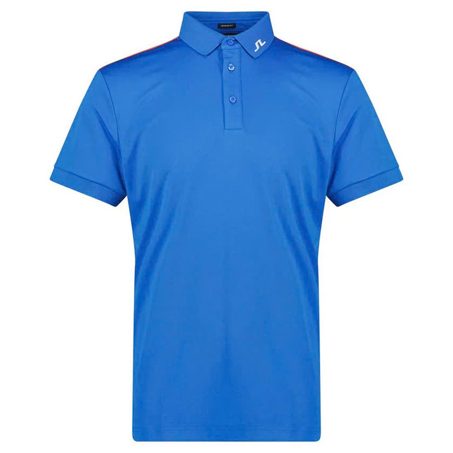 Áo golf nam tay ngắn Jeff Reg Fit Polo Nautical Blue GMJT09170-O346 |