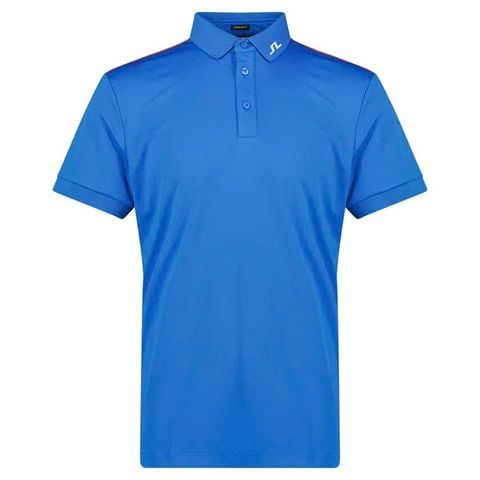 Áo golf nam tay ngắn Jeff Reg Fit Polo Nautical Blue GMJT09170-O346 | J.Lindeberg