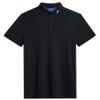 Áo golf nam tay ngắn Jeff Reg Fit Polo BLACK GMJT09170-9999 | J.Lindeberg