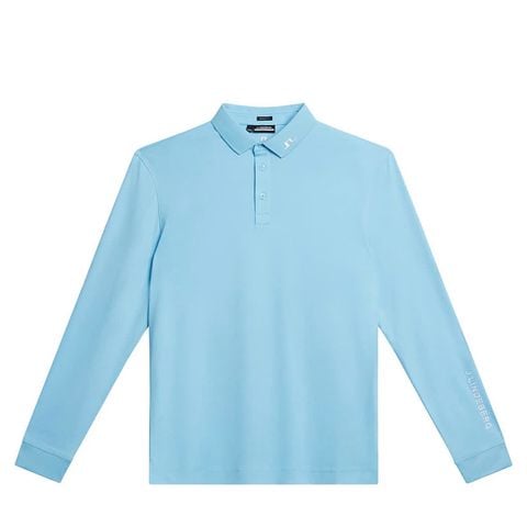 Áo golf nam tay dài Tour Tech Long Sleeve Baltic Sea GMJT09165-O493 | J.Lindeberg