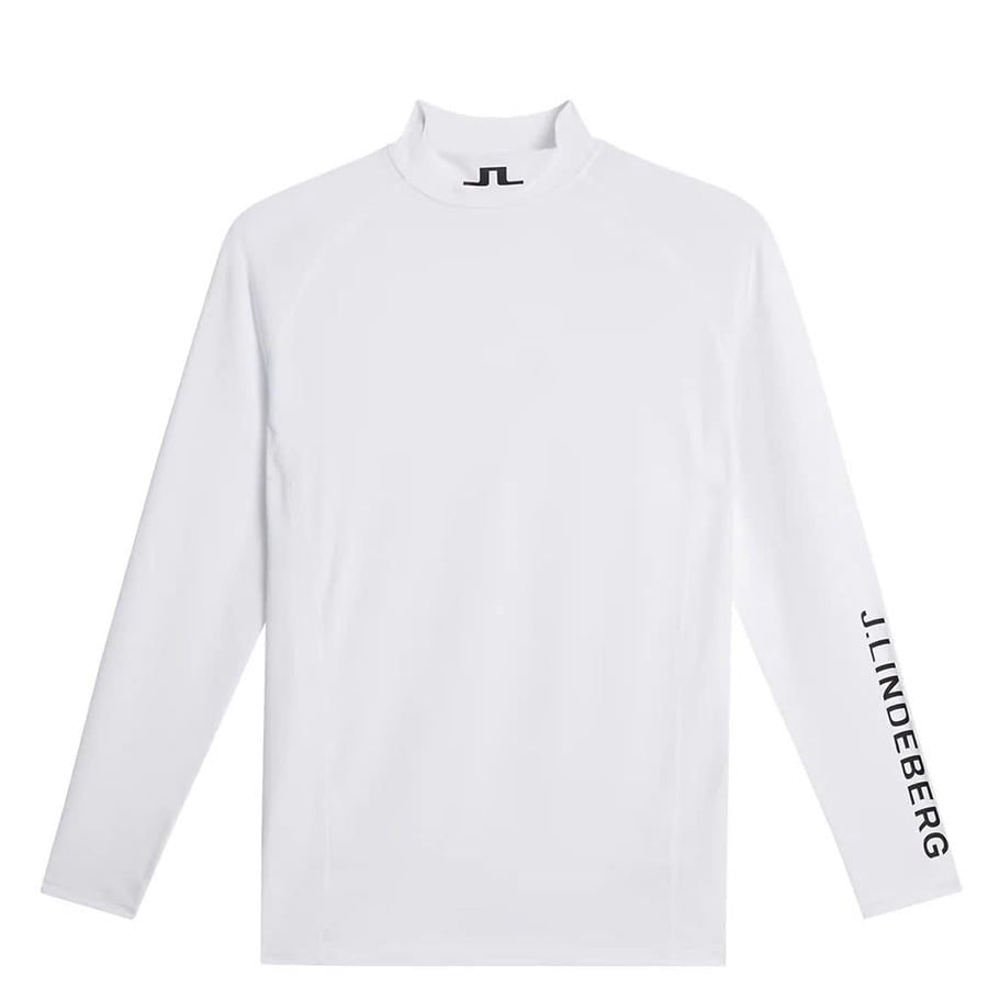 Áo golf nam tay dài Aello Soft Compression WHITE GMJT06334-0000 | J.Li