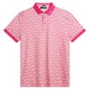 Áo golf nam tay ngắn Tour Tech Reg Fit Print Polo Geo Powder Pink GMJT09167-S192 | J.Lindeberg