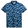 Áo golf nam tay ngắn Tour Tech Reg Fit Print Polo Savanna Estate Blue GMJT09167-O498 | J.Lindeberg