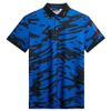 Áo golf nam tay ngắn Tour Tech Reg Fit Print Polo Neptune Nautical Blue GMJT09167-O496 | J.Lindeberg