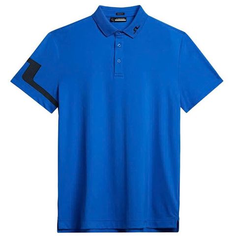 Áo golf nam tay ngắn Heath Regular Fit Polo Nautical Blue GMJT09159-O346 | J.Lindeberg