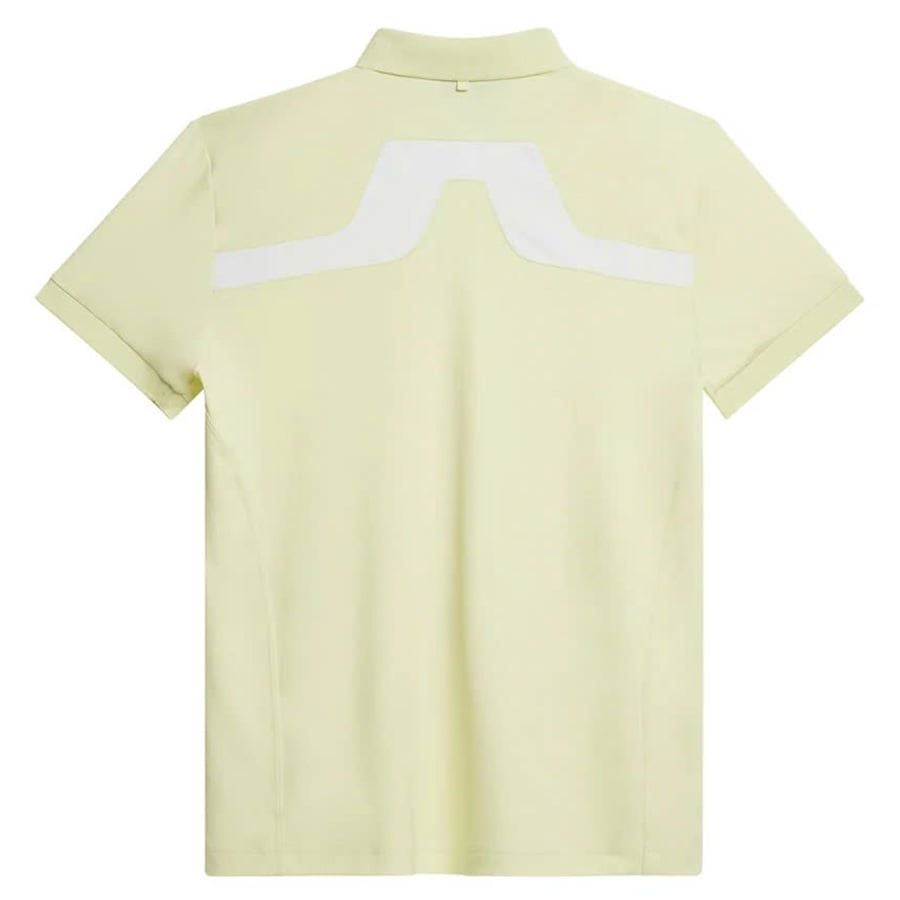 Áo golf nam tay ngắn KV Regular Fit Polo Wax Yellow GMJT09158-K056 | J