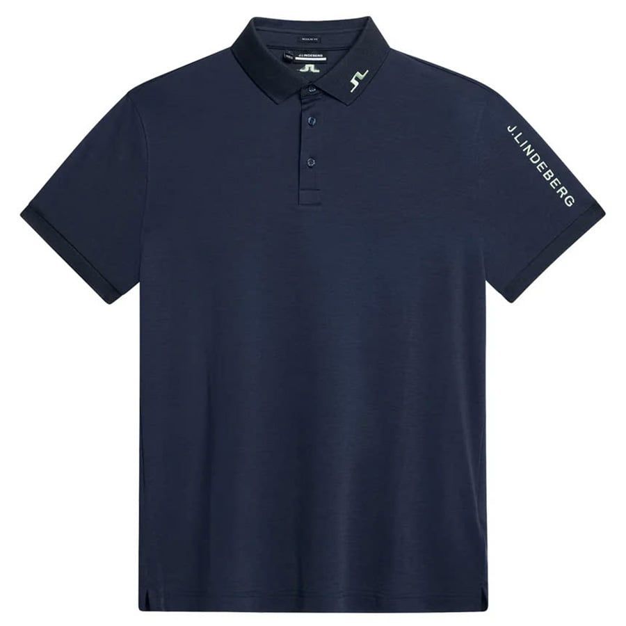 Áo golf nam tay ngắn Tour Tech Reg Fit Polo Navy Melange GMJT09157-688