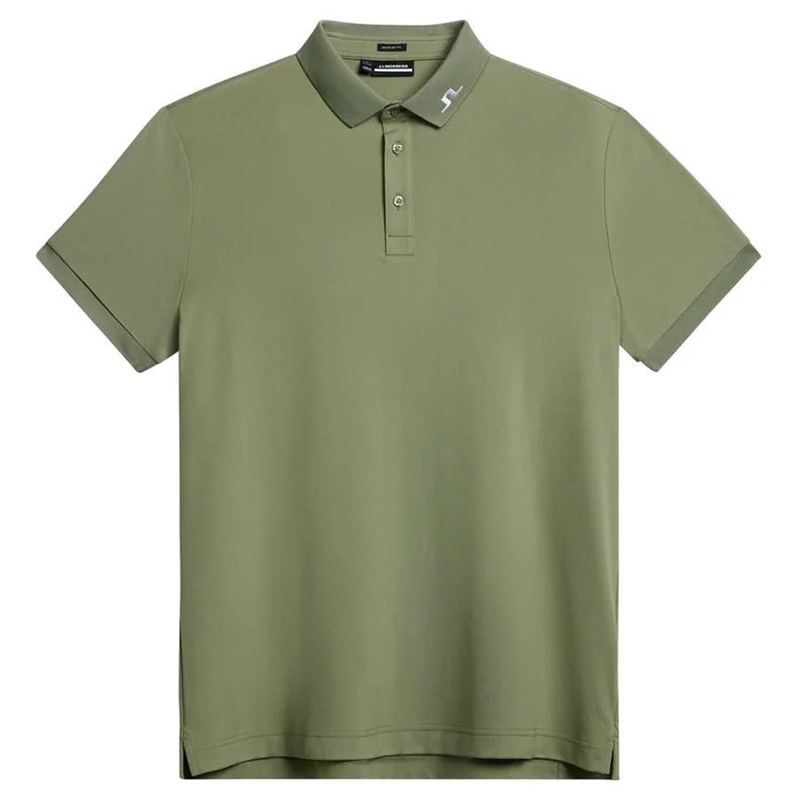 Áo golf nam tay ngắn KV Regular Fit Print Oil Green GMJT11526-M311 | J