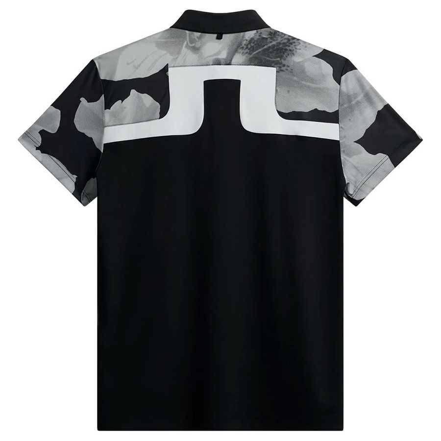 Áo golf nam tay ngắn Jeff Tour Golf Polo BLACK GMJT11575-9999 | J.Lind