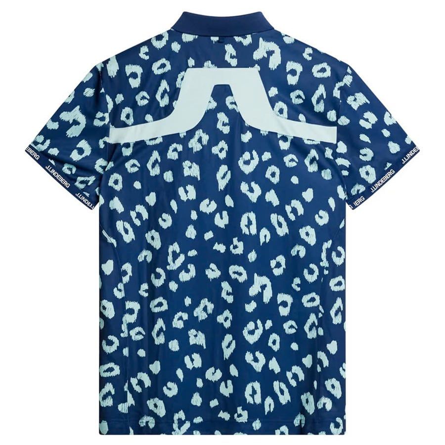 Áo golf nam tay ngắn KV Tour Golf Polo Savanna Estate Blue GMJT11572-O