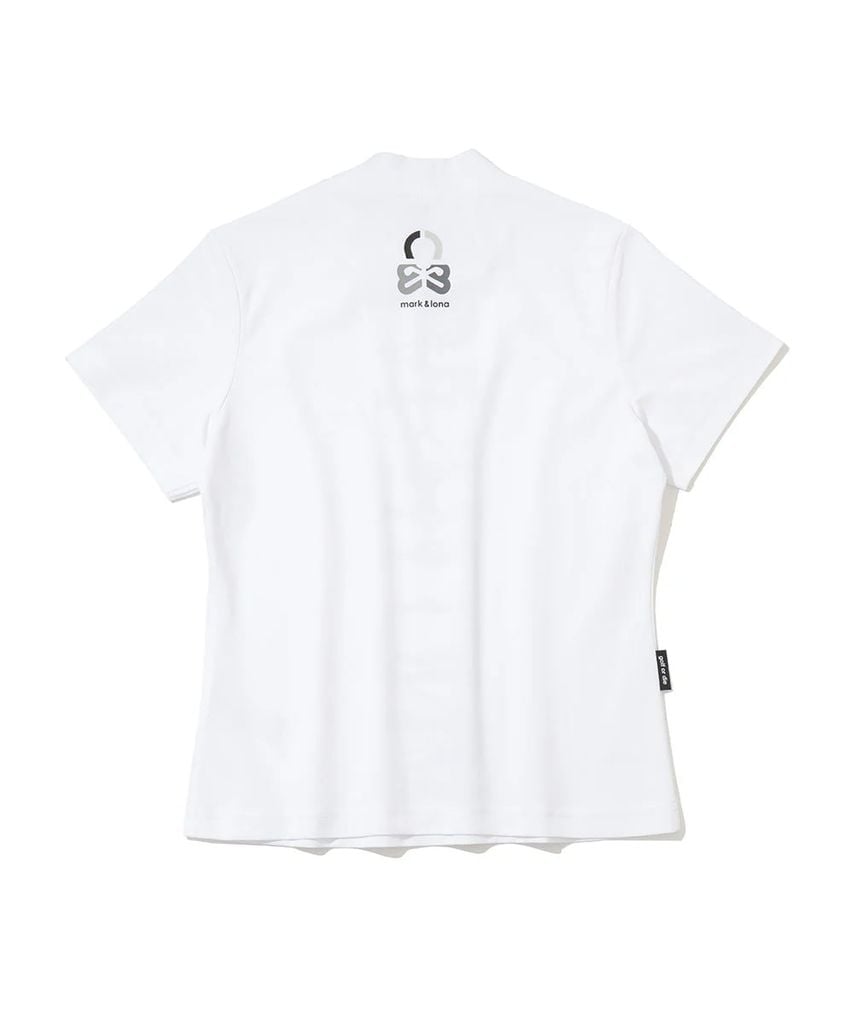 Áo Golf Nữ Tay Ngắn Duel Vertical Mock Tee MLW-6A-AA32 | MARK & LONA