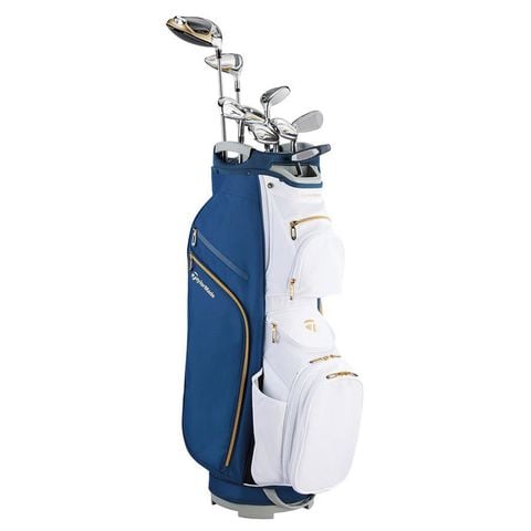 Bộ gậy golf nữ full set Kalea Gold Blue/White LADY | TaylorMade