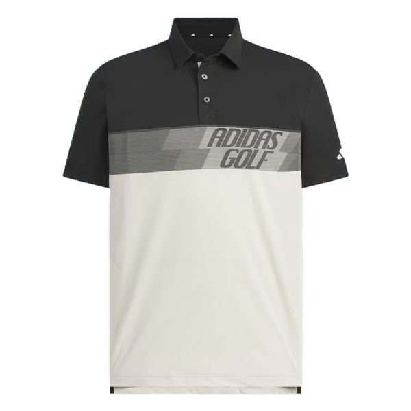 Áo Golf Nam Tay Ngắn Block Polo Black/Wonalu KB4832 | Adidas