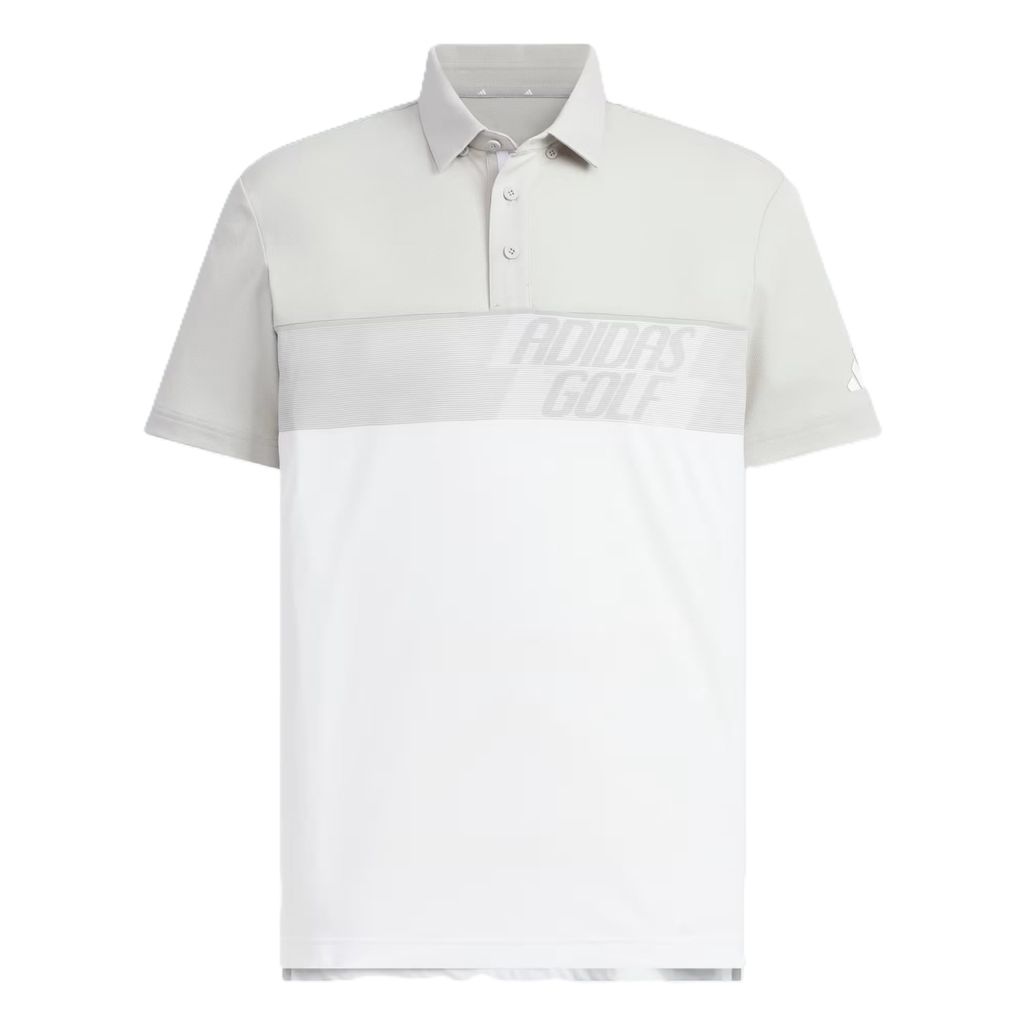 Áo Golf Nam Tay Ngắn Block Polo Gretwo/White KE7809 | Adidas