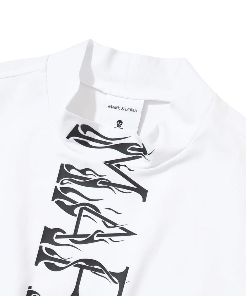 Áo Golf Nữ Tay Ngắn Duel Vertical Mock Tee MLW-6A-AA32 | MARK & LONA