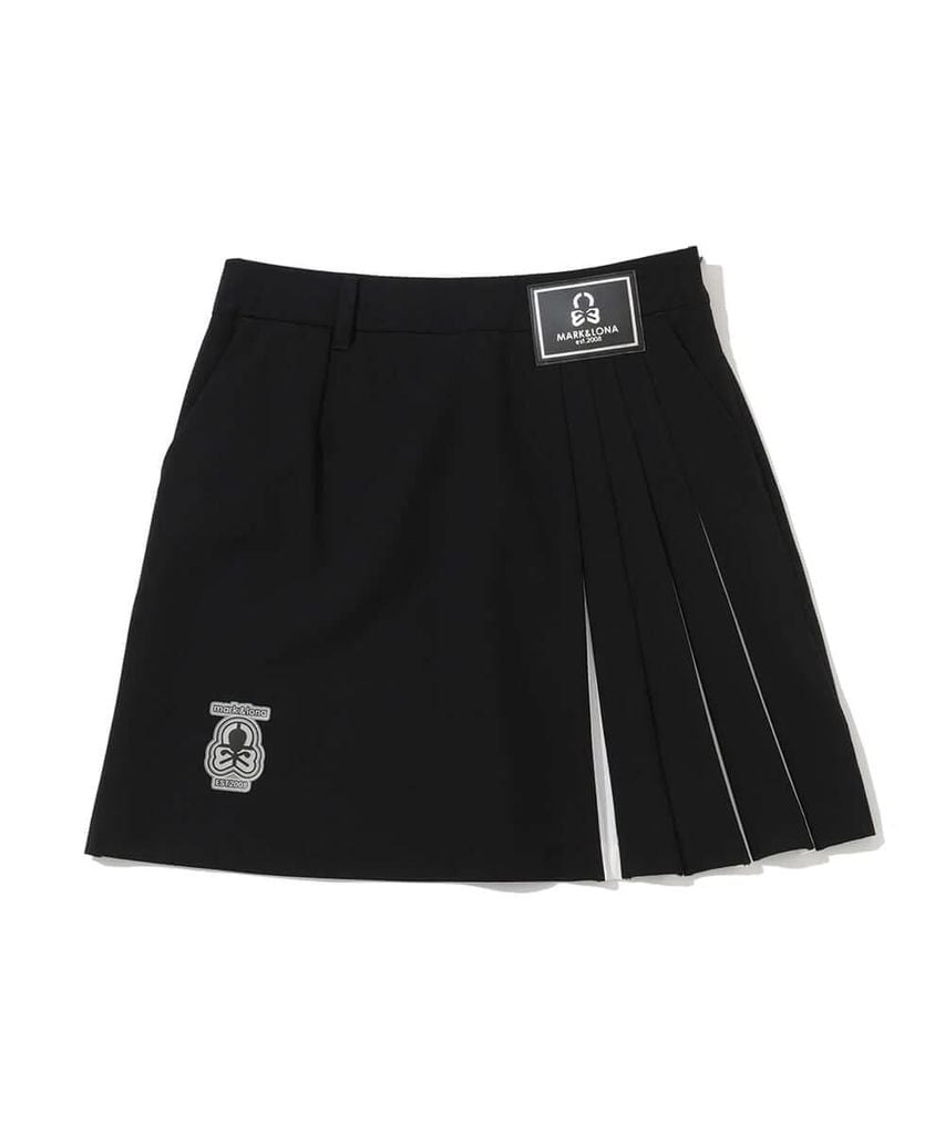 Váy Golf Gemina Asymmetric Pleated Skirt MLW-6A-AE01 | MARK & LONA