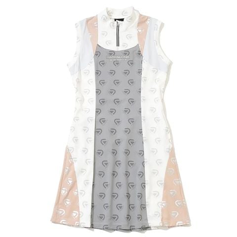 Váy Golf Women''s Sleeveless Dress S36 MCW-6A-AO61 (White) | MARK & LONA