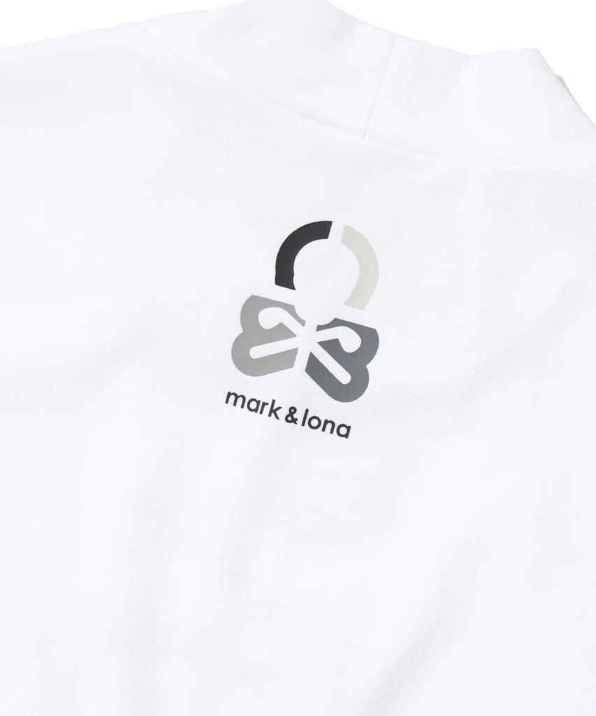 Áo Golf Nữ Tay Ngắn Duel Vertical Mock Tee MLW-6A-AA32 | MARK & LONA