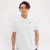 Áo Golf Nam Tay Ngắn LG6SHS15MV-WH00 | Le Coq Sportif