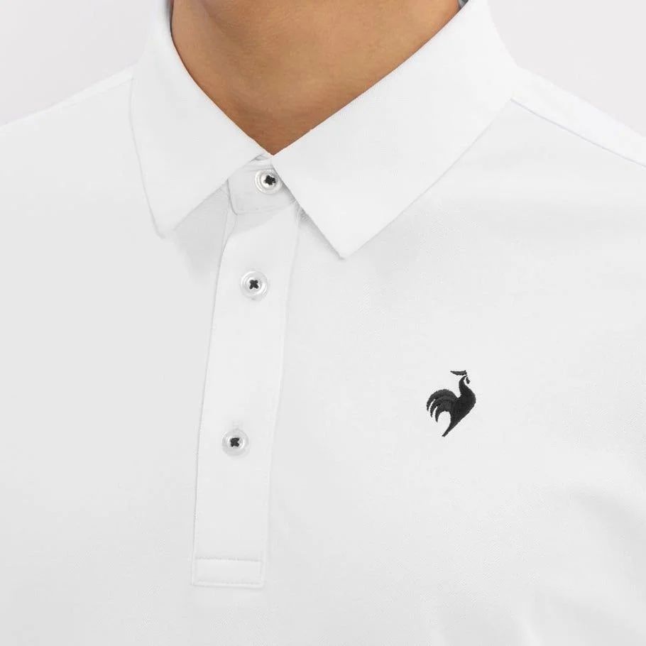 Áo Golf Nam Tay Ngắn LG6SHS15MV-WH00 | Le Coq Sportif