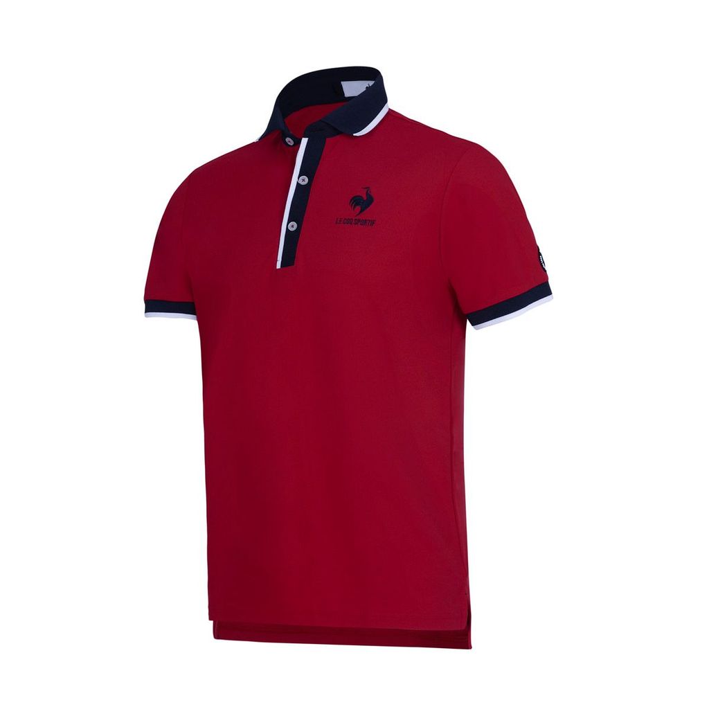 Áo golf tay ngắn nam LG4FHS09MV-RD00 | Le Coq Sportif