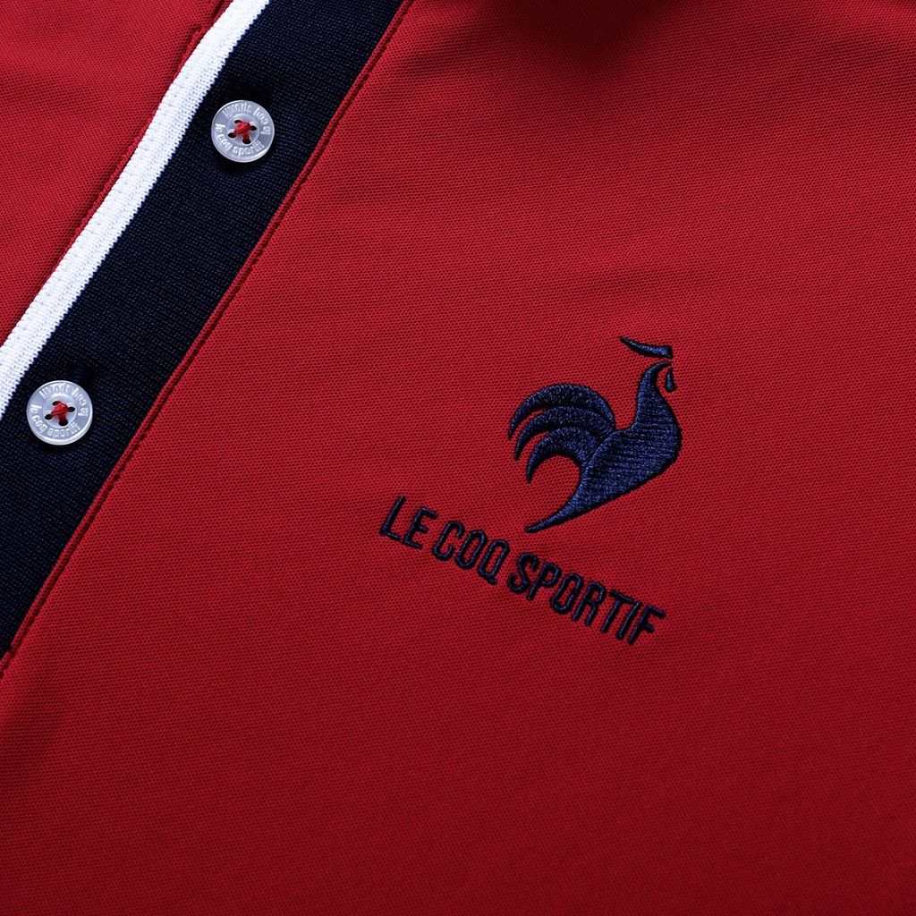 Áo golf tay ngắn nam LG4FHS09MV-RD00 | Le Coq Sportif