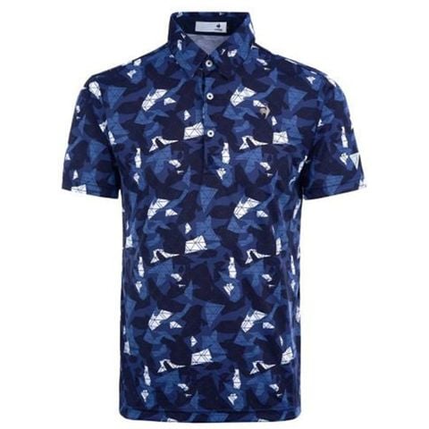 Áo golf tay ngắn nam LG5FHS01MV-NV00 | Le Coq Sportif