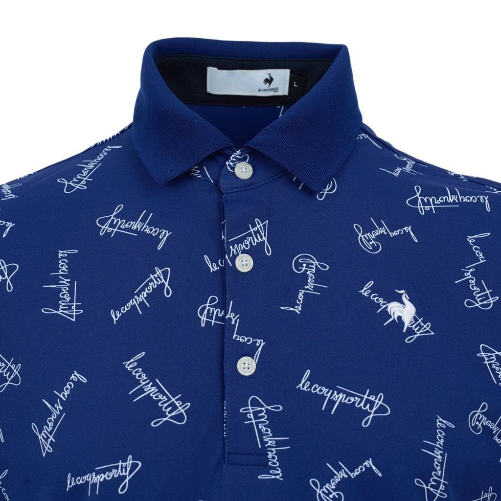 Áo golf tay ngắn nam LG5FHS11MV-BL00 | Le Coq Sportif