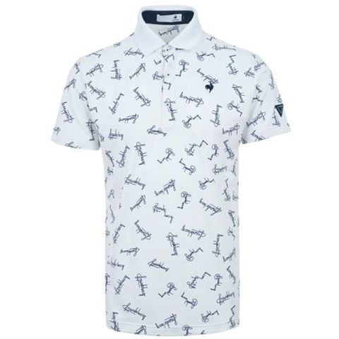 Áo golf tay ngắn nam LG5FHS11MV-WH00 | Le Coq Sportif