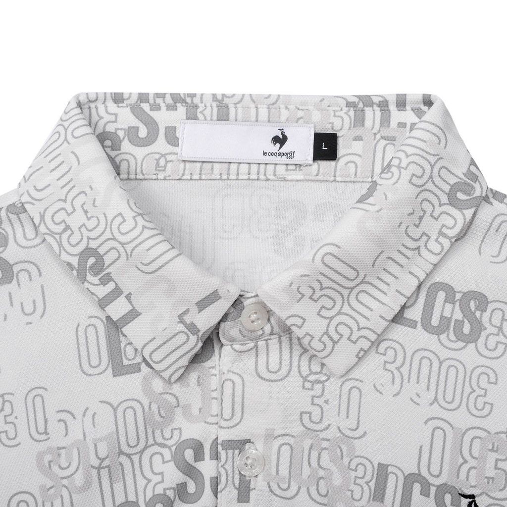 Áo golf tay ngắn nam LG5SHS18MV-WH00 | Le Coq Sportif