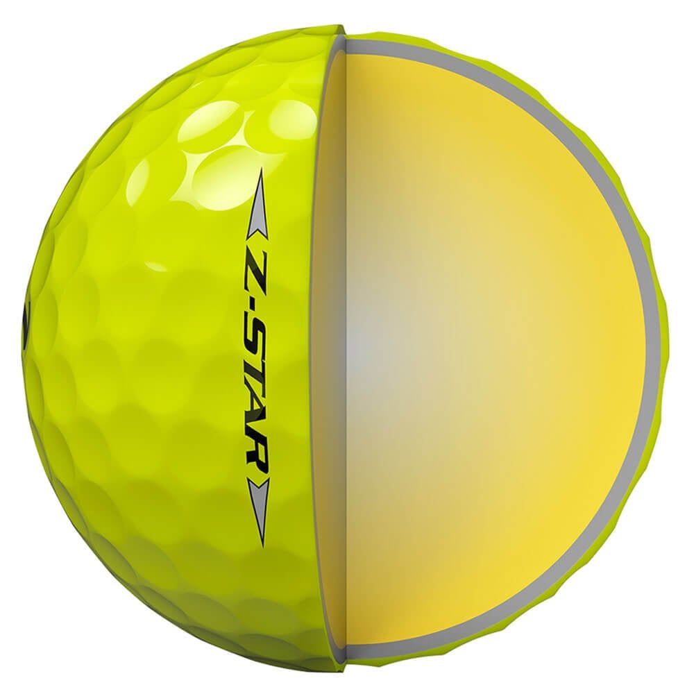 Bóng golf Z-Star 9 (Yellow) | Srixon