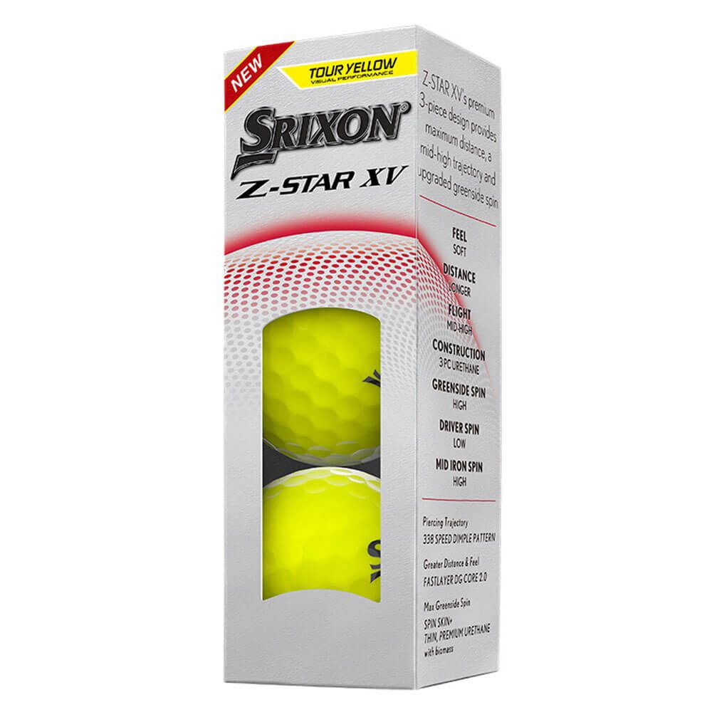 Bóng golf  Z-Star XV 9 (Yellow) | Srixon